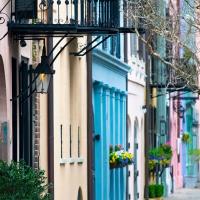 rainbow row in charleston, sc