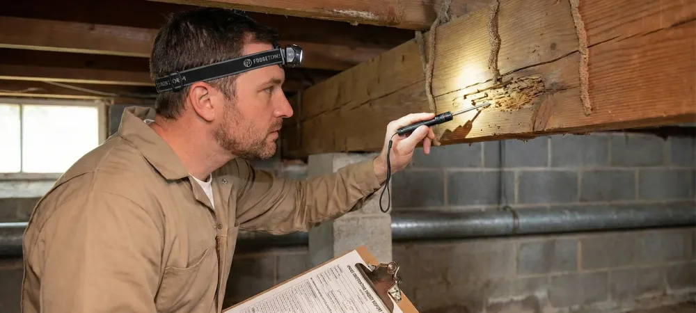 Wood Destroying Insect Report Tech